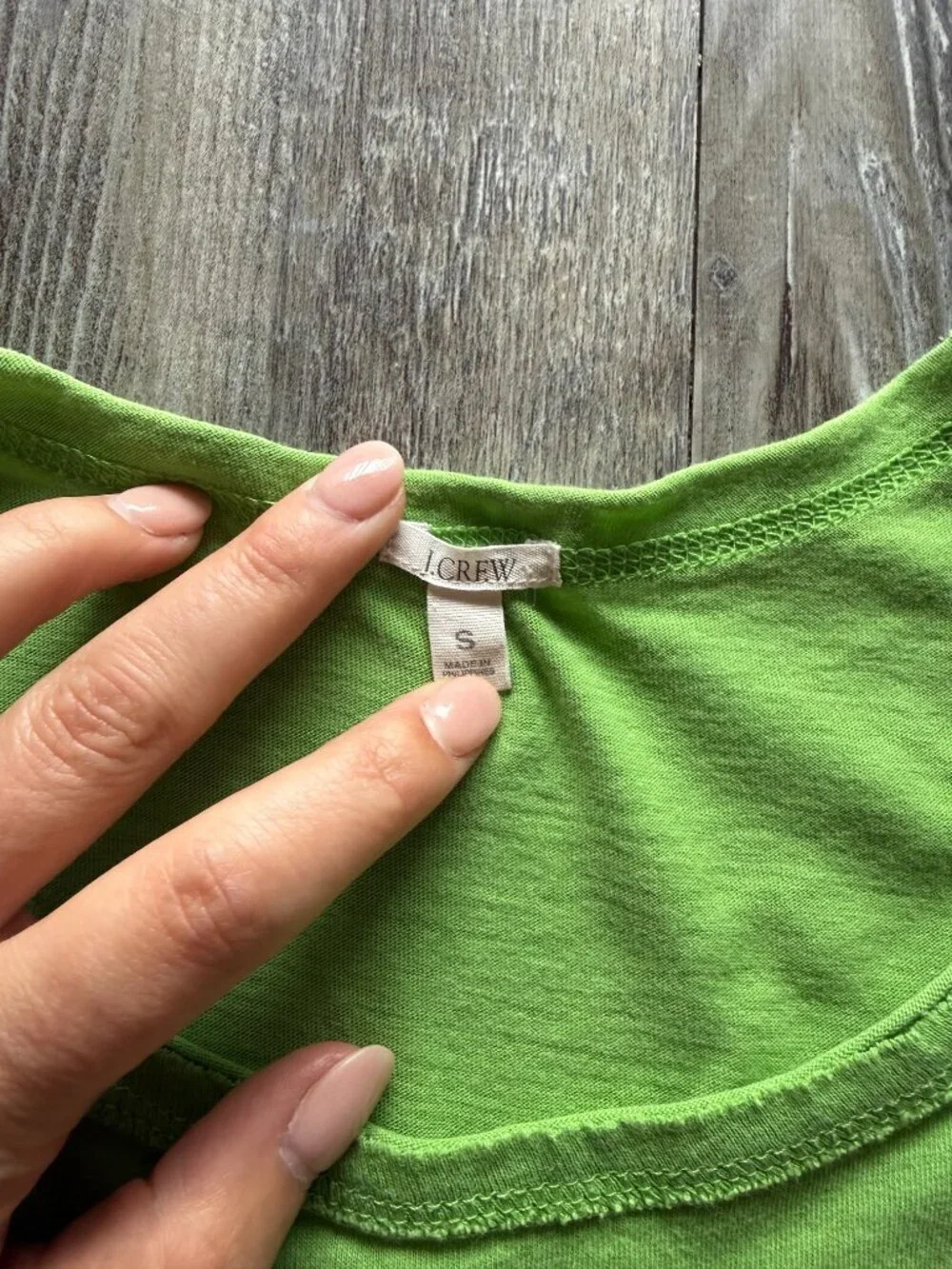 J. Crew Distressed T Shirt